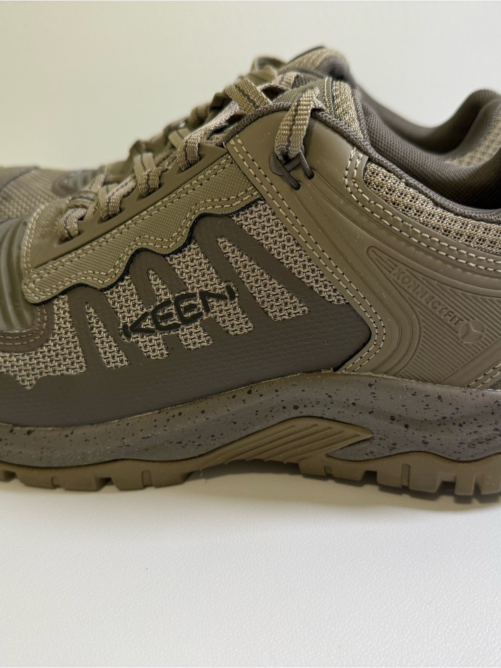 Keen RENO KBF EH Waterproof Carbon Toe Work Shoes Mens Size 9DBrindle/Morel Gray